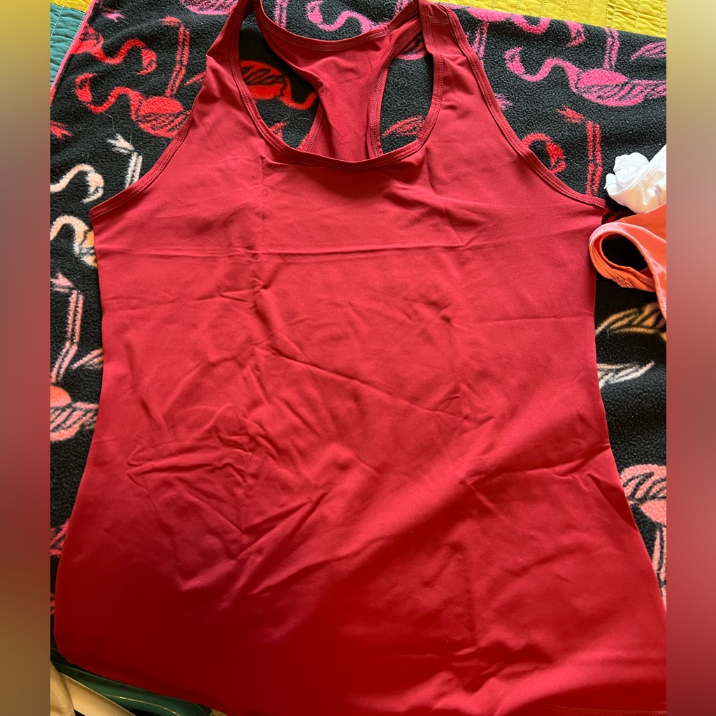 Spandex, Material, Razorback, Tank Tops